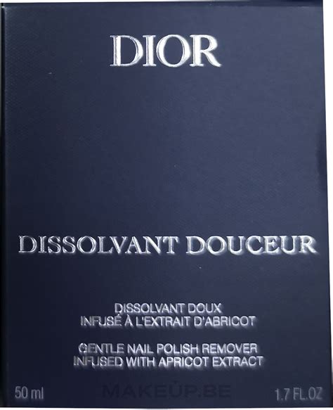 dior dissolvant douceur|Dissolvant Douceur: Gentle Nail Polish Remover, Apricot Extract.